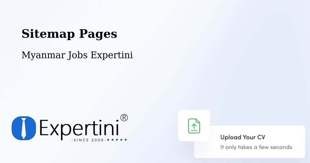 Sitemap Pages - Yangon - Myanmar Jobs Expertini